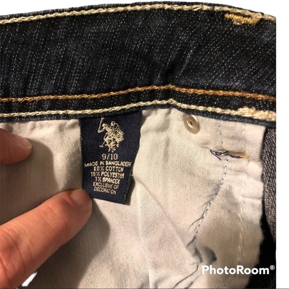 US Polo Assn. Bermuda shorts size 9/10 - Picture 4 of 4